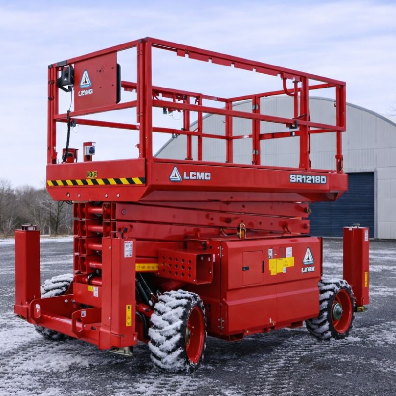 Ножничный дизельный подъемник LGMG SR1218D
