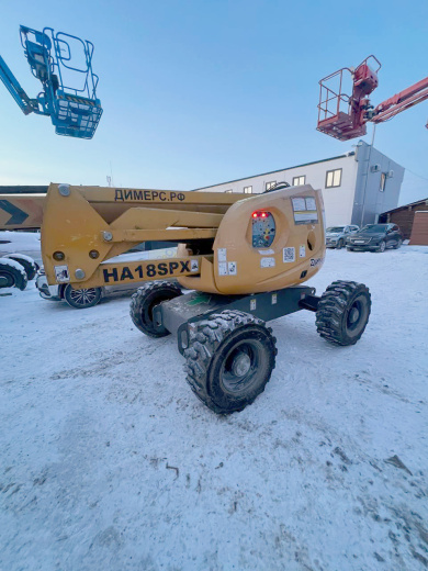 Коленчатый дизельный подъемник Haulotte HA18SPX